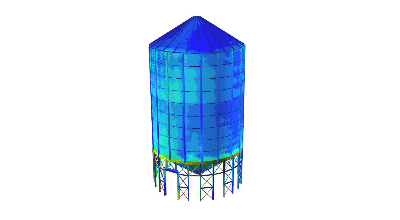 Ahrens silo_FEA