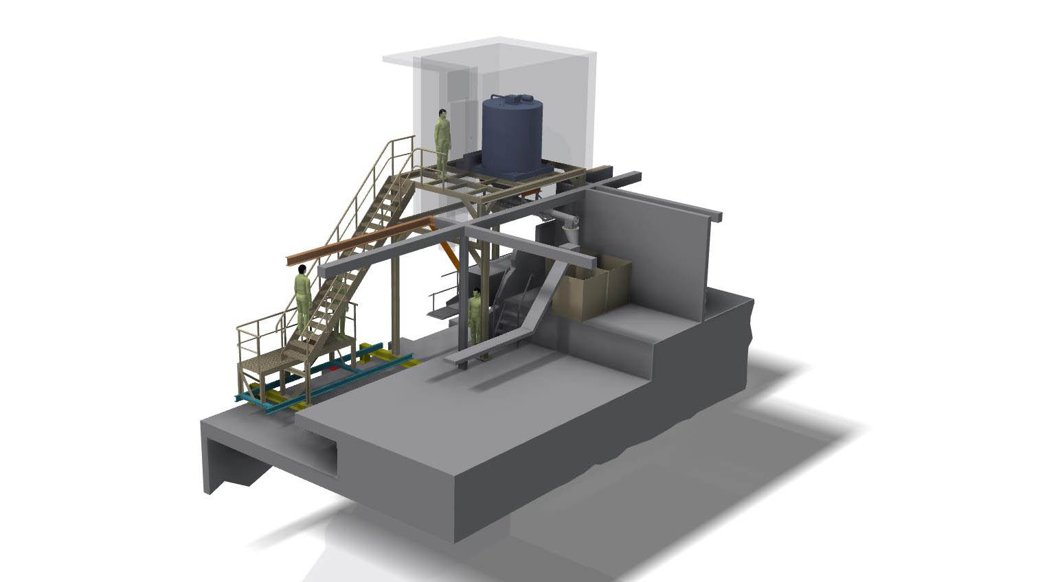 Icermaker platform top level